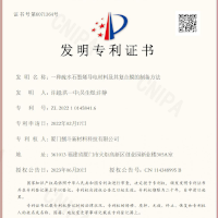 捌斗新材科技新增多項(xiàng)發(fā)明專(zhuān)利授權(quán)